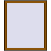 REHAU OPTIMUM EURO-DESIGN 70 850x1000 mm GOLDEN OAK two-sided