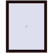 REHAU OPTIMUM EURO-DESIGN 70 1500x1900 mm CHOCOLATE_BROWN two-sided