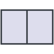 REHAU OPTIMUM EURO-DESIGN 70 1770x1220 mm ANTHRACITE_GREY_STRUKTURAL two-sided