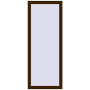 EPSILON OPTIMA 550x1400 mm DARK_OAK dwustronny