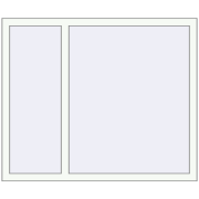 KORSA OPTIMUM REHAU EURO 70 1300x1084 mm