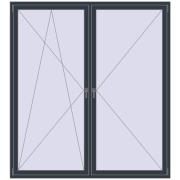 KORSA ENERGY-SAVING REHAU SYNEGO MD 2000x2200 mm
