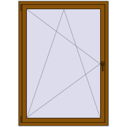 KORSA OPTIMUM REHAU EURO 70 1150x1600 mm