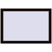 REHAU OPTIMUM EURO-DESIGN 70 950x650 mm BLACK_BROWN two-sided
