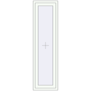 REHAU ENERGY-SAVING SYNEGO MD 500x1800 mm ANTHRACITE_GREY_STRUKTURAL external