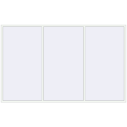 Okna skrzydłowe 3700x2300 mm REHAU OPTIMUM EURO-DESIGN 70 RAL 9016 Traffic white dwustronny