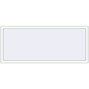Tilt-and-Turn 1860x780 mm REHAU OPTIMUM EURO-DESIGN 70 RAL 9016 Traffic white two-sided