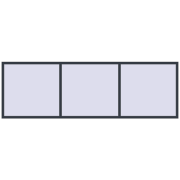 REHAU OPTIMUM EURO-DESIGN 70 3490x1120 mm ANTHRACITE_GREY_STRUKTURAL two-sided