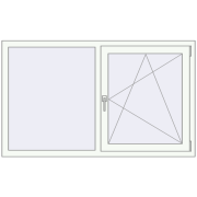 Okna skrzydłowe 1450x900 mm EPSILON OPTIMA ANTHRACITE_GREY_STRUKTURAL zewnętrzny Okna skrzydłowe 1450x900 mm EPSILON OPTIMA ANTHRACITE_GREY_STRUKTURAL zewnętrzny