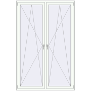 Okna skrzydłowe 1500x2300 mm REHAU ENERGY-SAVING SYNEGO MD ANTHRACITE_GREY_STRUKTURAL zewnętrzny Okna skrzydłowe 1500x2300 mm REHAU ENERGY-SAVING SYNEGO MD ANTHRACITE_GREY_STRUKTURAL zewnętrzny