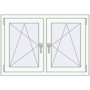 REHAU ENERGY-SAVING SYNEGO MD 1065x740 mm BLACK_ULTI-MATT zewnętrzny REHAU ENERGY-SAVING SYNEGO MD 1065x740 mm BLACK_ULTI-MATT zewnętrzny