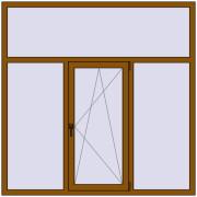 KORSA OPTIMUM REHAU EURO 70 1800x1800 mm