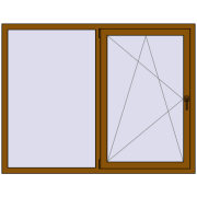Okna skrzydłowe 1680x1300 mm KORSA OPTIMUM REHAU EURO 70 Okna skrzydłowe 1680x1300 mm KORSA OPTIMUM REHAU EURO 70