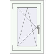 KORSA OPTIMUM REHAU EURO 70 500x800 mm