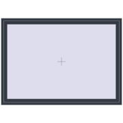 REHAU ENERGY-SAVING SYNEGO MD 2000x1435 mm ANTHRACITE_GREY_STRUKTURAL two-sided