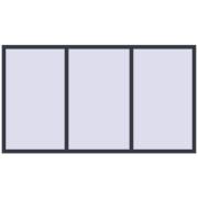 KORSA OPTIMUM REHAU EURO 70 2440x1360 mm