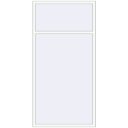 REHAU OPTIMUM EURO-DESIGN 70 1200x2400 mm RAL 9016 Traffic white two-sided