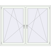 REHAU ENERGY-SAVING SYNEGO MD 1665x1370 mm GOLDEN OAK zewnętrzny