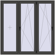 KORSA BRILLANT DESIGN 1800x1800 mm