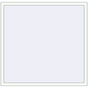 ALU STANDARD 72 1480x1380 mm RAL 9016 Traffic white two-sided