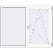 EPSILON OPTIMA 1500x1200 mm ANTHRACITE_GREY_STRUKTURAL zewnętrzny