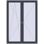 KORSA OPTIMUM REHAU EURO 70 1500x2100 mm KORSA OPTIMUM REHAU EURO 70 1500x2100 mm