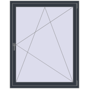 KORSA OPTIMUM REHAU EURO 70 1200x1500 mm