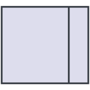 REHAU OPTIMUM EURO-DESIGN 70 2600x2300 mm ANTHRACITE_GREY_STRUKTURAL two-sided