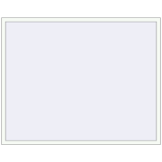 REHAU RENOVATION EURO 70 2005x1600 mm RAL 9016 Traffic white two-sided