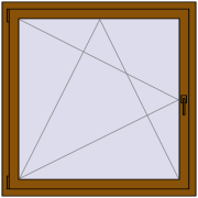 CLASICTHERM 70 1200x1200 mm GOLDEN OAK dwustronny CLASICTHERM 70 1200x1200 mm GOLDEN OAK dwustronny