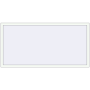 REHAU OPTIMUM EURO-DESIGN 70 2000x1000 mm RAL 9016 Traffic white two-sided