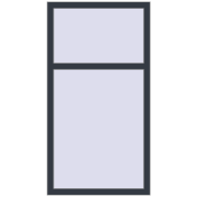 KORSA ENERGY-SAVING REHAU SYNEGO MD 800x1500 mm