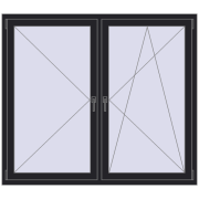 KORSA ENERGY-SAVING REHAU SYNEGO MD 1600x1400 mm