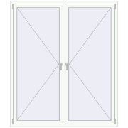REHAU OPTIMUM EURO-DESIGN 70 1700x2000 mm GOLDEN OAK external