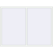 REHAU OPTIMUM EURO-DESIGN 70 2100x1600 mm RAL 9016 Traffic white two-sided