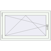 KORSA OPTIMUM REHAU EURO 70 1100x650 mm