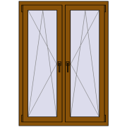 Okna skrzydłowe 1020x1415 mm REHAU ENERGY-SAVING SYNEGO MD GOLDEN OAK dwustronny Okna skrzydłowe 1020x1415 mm REHAU ENERGY-SAVING SYNEGO MD GOLDEN OAK dwustronny