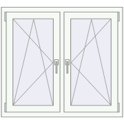 Okna skrzydłowe 1095x965 mm REHAU ENERGY-SAVING SYNEGO MD DARK_OAK zewnętrzny Okna skrzydłowe 1095x965 mm REHAU ENERGY-SAVING SYNEGO MD DARK_OAK zewnętrzny