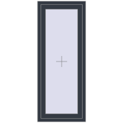 Okna skrzydłowe 600x1500 mm KORSA BRILLANT DESIGN