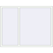 REHAU OPTIMUM EURO-DESIGN 70 1690x1320 mm RAL 9016 Traffic white two-sided
