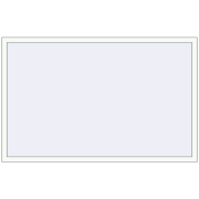 REHAU OPTIMUM EURO-DESIGN 70 1850x1225 mm RAL 9016 Traffic white two-sided