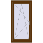 CLASICTHERM 70 700x1250 mm WALNUT dwustronny