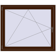 CLASICTHERM 70 1250x1050 mm MAHAGON_SAPELI dwustronny
