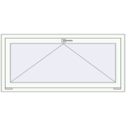 REHAU OPTIMUM EURO-DESIGN 70 1400x600 mm BLACK_BROWN zewnętrzny